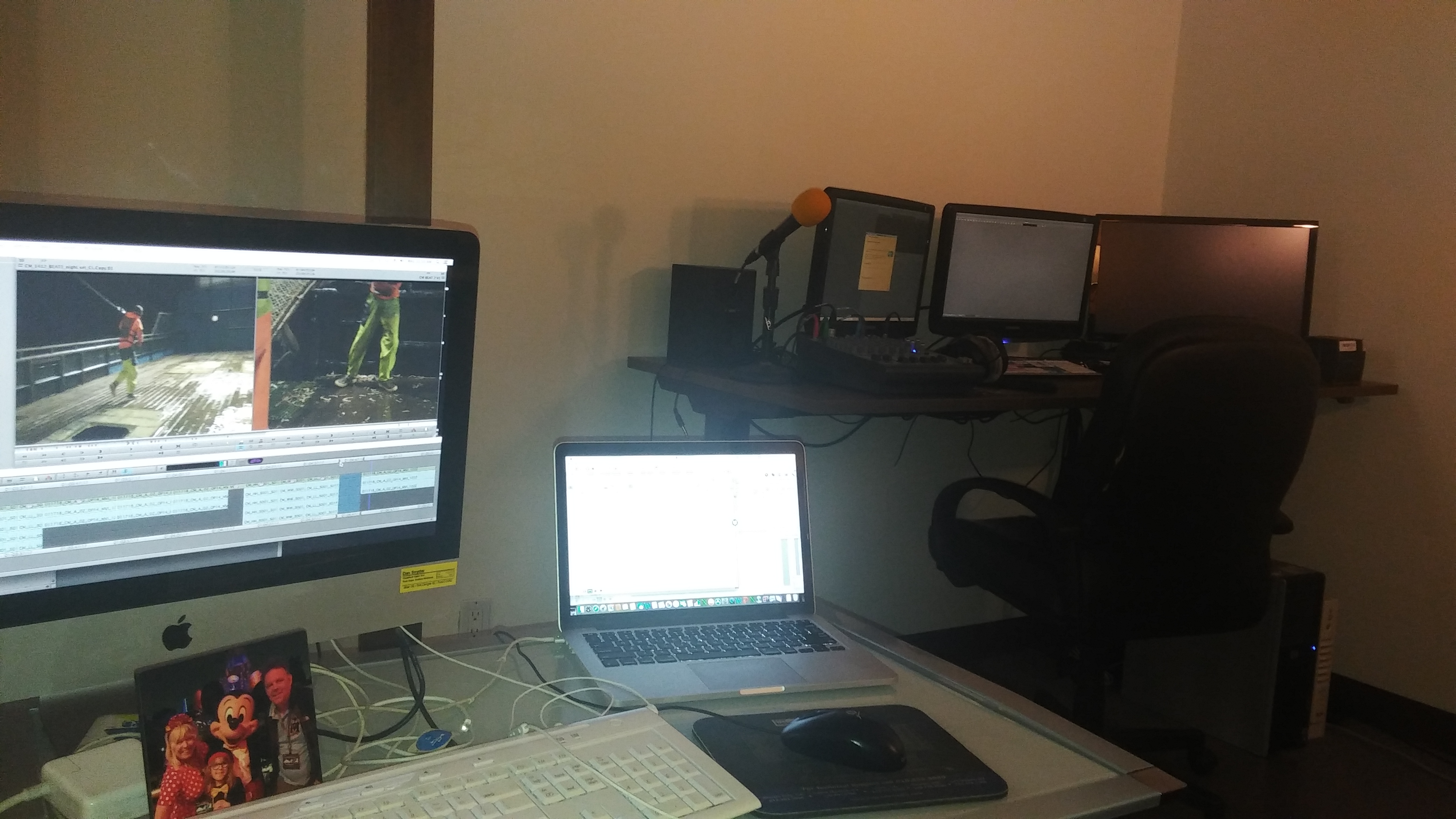 Professional editing suite